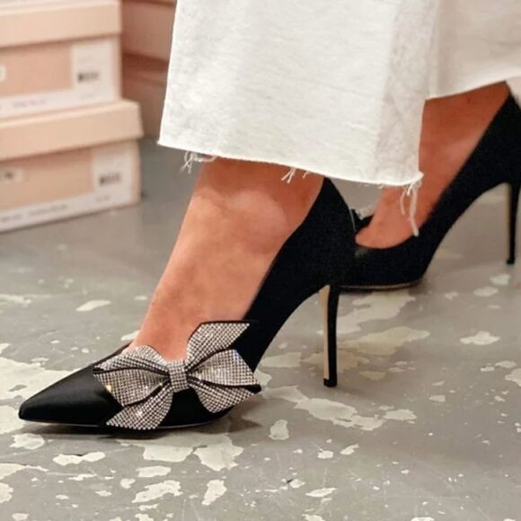 Bow Detachable Shoe clips available in 3 colors - Picture 7 of 12